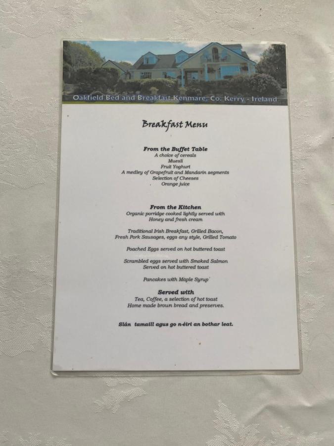 켄마어 Oakfield B&B 외부 사진